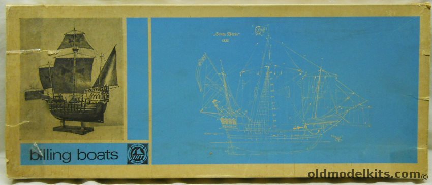 Billing Boats 1/75 Santa Maria 1492 Columbus' Flagship plastic model kit
